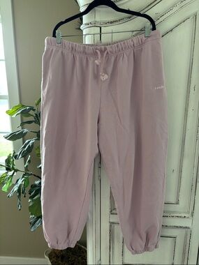 Levi’s Light Pink Sweatpants Joggers, Women’s Size XL Pockets Comfy